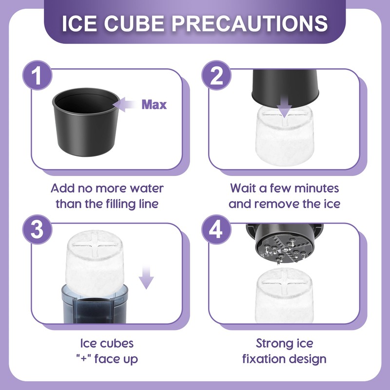 Jooke Shaved Ice Attachment for Kitchenaid Stand Mixer,Homemade Shaved Ice