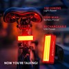 LumeBeam 100 Lumens Bike Tail Light USB Rechargeable - IPX6