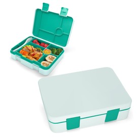 IJIAMY Children's Lunch Box with Compartments, Bento Box Children, Leak-proof Lunch Box for Girls and Boys, Snack Box, Perfect for School, Nursery & Trips