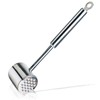 Double Sided Meat Tenderizer Made of 304 Stainless Steel, Durable