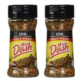 Mrs Dash Steak Grilling Blends Salt Free Steak Seasoning Pack of 2