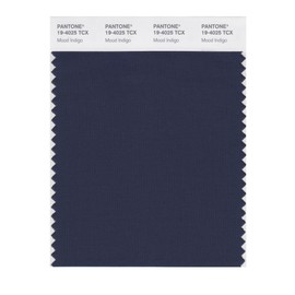 PANTONE Smart 19-4025X Color Swatch Card, Mood Indigo