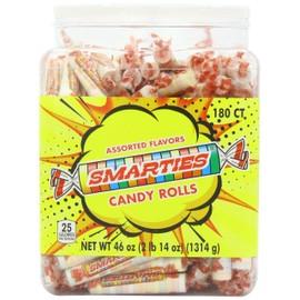 Smarties Candy Rolls, 180 Count