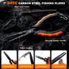 BasicGear Fishing Tool Set – 7” Pliers, 9.5” Fish Lip