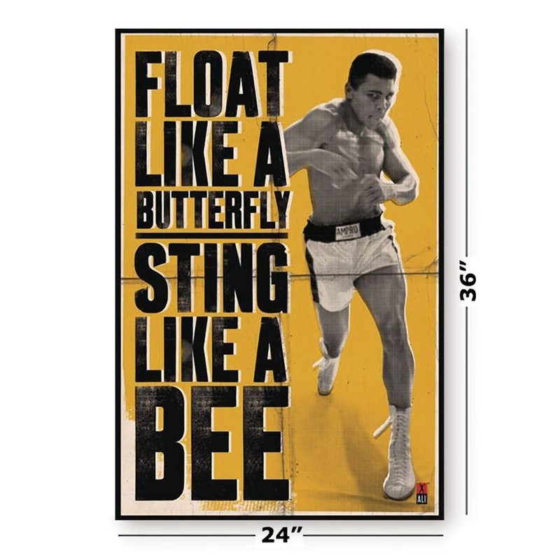 POSTER STOP ONLINE Muhammad Ali - Personality Poster (Float Like