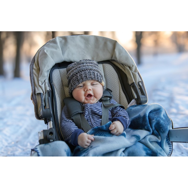 Funky Junque Baby Girls Winter Beanie Cap Baby Toboggan 6-12