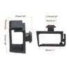 MECCANIXITY 4Pcs Single Slot Flat Cable Clamp 8, 13mm Mount
