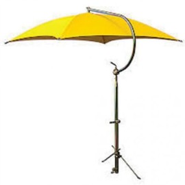 All States Tractor Umbrella Assy for Fender Mounts 54" 10 oz. Duck Canvas - Yellow fits Canopies & Umbrellas Standard Mount Umbrellas & Covers