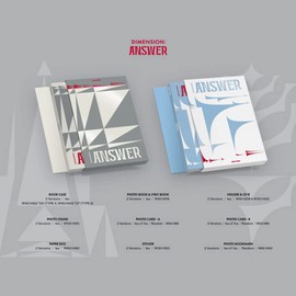ENHYPEN - DIMENSION : ANSWER [Incl. Folded Poster, Photocard Top Loader] (Type1 ver.) by BELIFT LAB