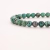 COAI Men's Gemstone Ball Chain, African Turquoise, Stainless Steel, African