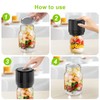 UNERVER Mason Jar Vacuum Sealer - Electric Vacuum Sealer for