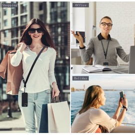 Doooze Phone Strap - Crossbody Phone Lanyard With Charms, Universal for All Smartphones