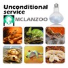 MCLANZOO Reptile Heat Lamp 75W 2 Pack,UVA Basking Light Heat