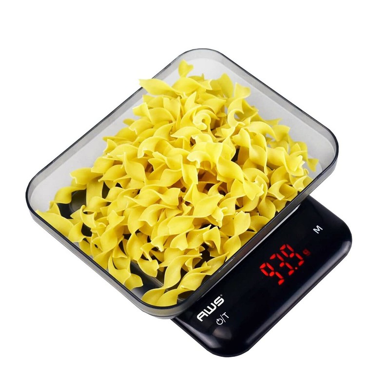 American Weigh Scales KF-KG USB Rechargeable Kitchen Scale with Cover
