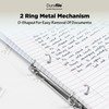 Durafile Ring Binder A4 File, Buff, Single File Folder Organiser,