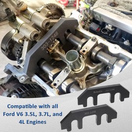 ReluxGo 303-1248 Camshaft Holding Tool Kit with Tension Tool, Engine Timing Alignment Holder Set with Cam Holder 303-1530 Chain Tensioner Holder Compatible with 3.5L 3.7L 4L Ford Lincoln Mercury