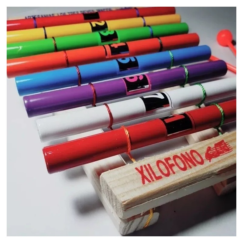 Didakta Xilófono Chico Instrumento Musical De Percusión 8 Notas