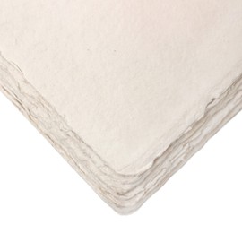 Artway Indigo Handmade 100% Cotton-Rag Paper Packs - 500gsm mid Texture: A6, White (2303390)