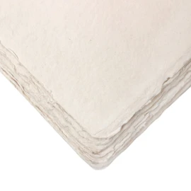 Artway Indigo Handmade 100% Cotton-Rag Paper Packs - 500gsm mid Texture: A6, White (2303390)