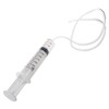 100 ml Spritze Blasenspritze, Kosmetex mit 80cm PVC-Schlauch. Für Hobby