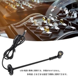 Standing Cabinet Spotlight LED Jewelry Display Spotlight Showcase Standing Light Small Cabinet Spotlight Mini Spotlight Lamp for Art Painting (Warm Light 3000K)