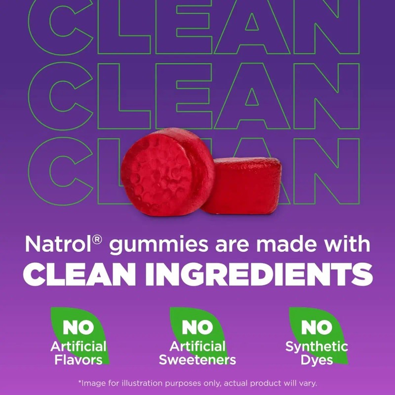 Natrol Melatonina 5mg Gomitas Mejorar Descanso Fresa