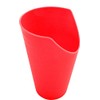 Pflegehome24® Drinking Cup with Nose Cut-Out, Red, Patient Cup, Drinking