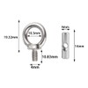 NA 4 Pcs Multi Function Awning Rail Stoppers Stainless Steel