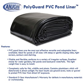PolyGuard PVC 10 ft. x 30 ft. - 20-Mil Pond Liner
