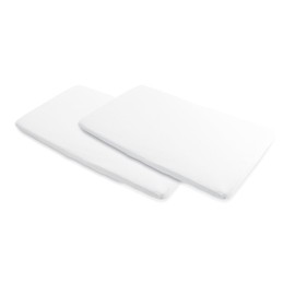 Maxi-Cosi Iris2 Flat Sheet, Fitted Sheet for Cot, Fitted Sheet for the Mattress of the Iris2 Compact 2-in-1 Travel Cot, White