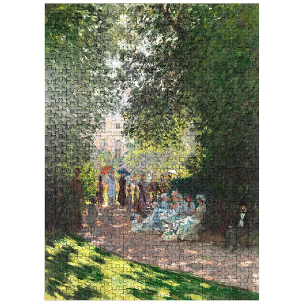 MyPuzzle The PARC Monceau 1878 by Claude Monet - Premium