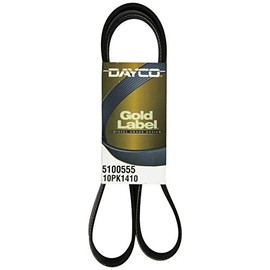 Dayco 5100555 Serpentine Belt , Black
