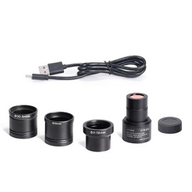 HAYEAR 4K Electronic USB Microscope Camera, 8MP Digital Eyepiece Camera, Black