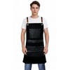 Pelocapa Barber Hair Stylists Working Apron Waterproof Canvas Apron with