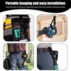 Universal Tool Belt and Cordless Drill/Impact Wrench Holder, Tool Belt