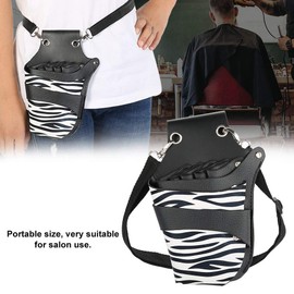 Hair Scissor Holster, Hairdressing Pouch Barber Shears Holster Hairdressing Salon Scissors Kit Bag Scissors Holder Pouch for Hair Stylist with Rivet Clips Waist Shoulder Belt(5 Scissor Pouches)