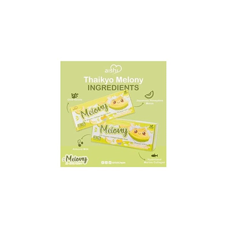 Aishi ThaikYo Melony Collagen Booster Drink 15 sachets