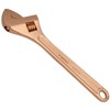 WEDO Non-Sparking Adjustable Wrench 8", Spark-free Safety Spanner, Safty Tool,Beryllium