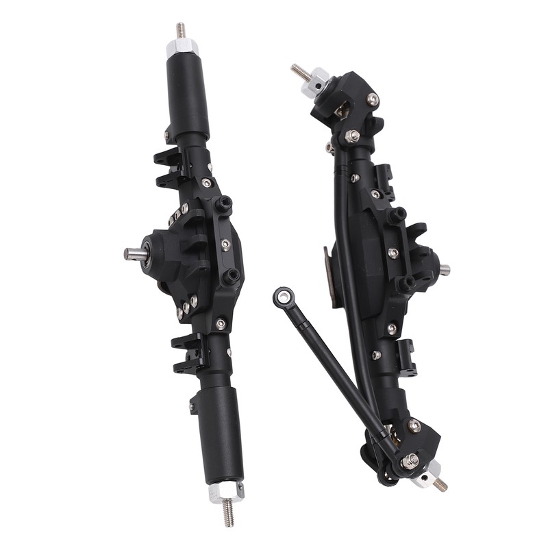 RC Front Rear Axles Complete Set Metal Assembly Kit Axle
