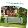 Kisangel Elevated Bed Cover Green House Covering Raised Garden Bed