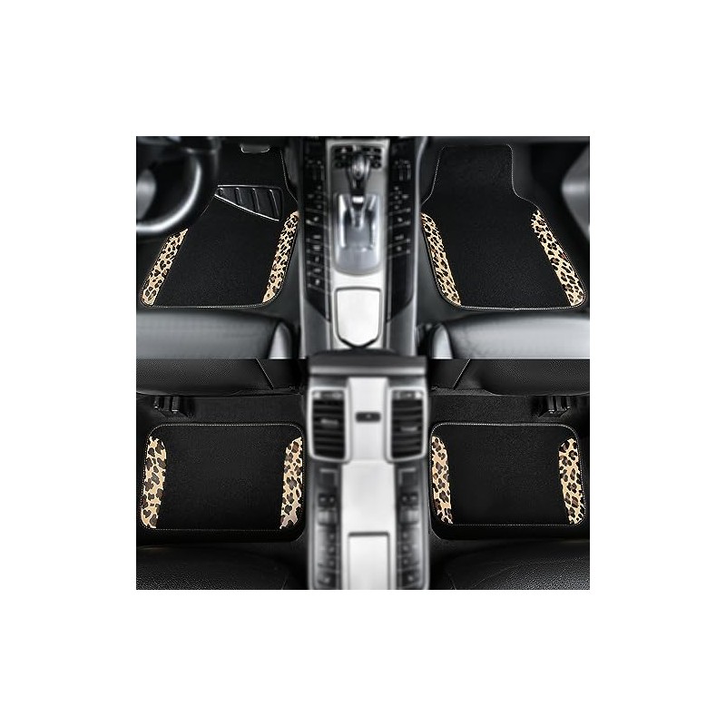 Car Pass - Alfombrillas Impermeables de Ajuste Universal para Coche,