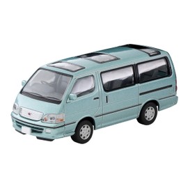 Tomytec 312475 Tomica Limited Vintage Neo 1/64 LV-N216b Toyota High Ace Wagon Super Custom G 2002 Light Green Finished Product