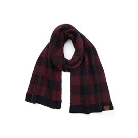 ScarvesMe Exclusive Buffalo Check Knit Winter Warm Long Scarf