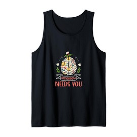 Tomorrow Needs You Inspirational Quote Daily Life Motivation Tank Top