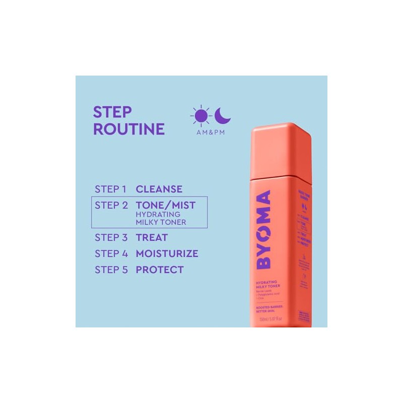 BYOMA Hydrating Milky Toner, 150ml Y
