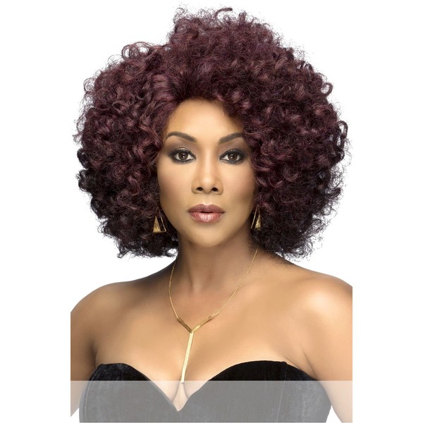Vivica A. Fox (Roots - Synthetic Swiss Lace Front Wig in GMCBR_D