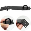 Door Padlock Hasp, 5 Inch Stainless Steel Padlock Hasp and