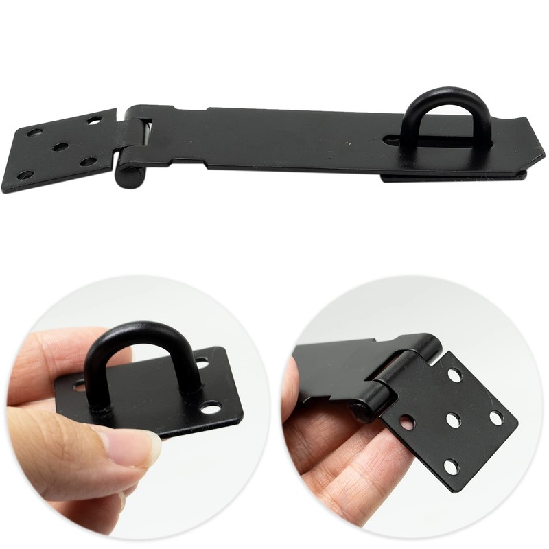 Door Padlock Hasp, 5 Inch Stainless Steel Padlock Hasp and