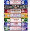 Satya Incense Sticks Set, 7 Fragrances - Nag Champa, Super