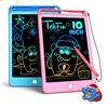 TEKFUN 2 Pack LCD Writing Tablet for Kids, 10 Inch
